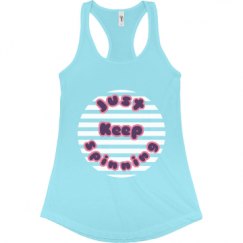 Ladies Slim Fit Racerback Tank Top