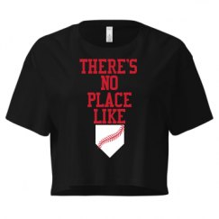 Ladies Festival Cali Crop Top Tee