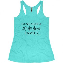 Ladies Slim Fit Super Soft Racerback Triblend Tank