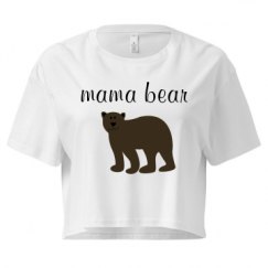 Ladies Festival Cali Crop Top Tee