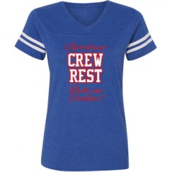 Ladies Relaxed Fit Vintage Sports Tee