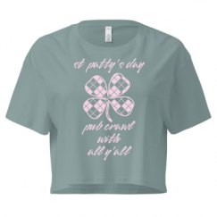 Ladies Festival Cali Crop Top Tee