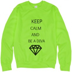 Unisex Neon Crewneck Sweatshirt