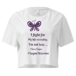 Ladies Festival Cali Crop Top Tee