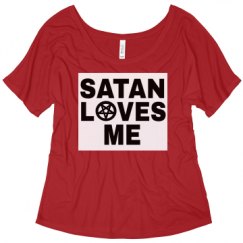 Ladies Flowy Slouchy Tee