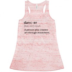 Ladies Flowy Racerback Tank