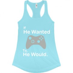 Ladies Slim Fit Racerback Tank Top