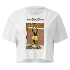 Ladies Festival Cali Crop Top Tee