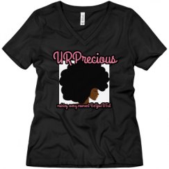 Ladies Relaxed Fit V-Neck Tee