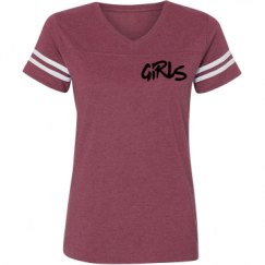 Ladies Relaxed Fit Vintage Sports Tee