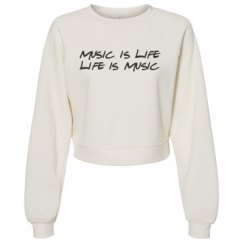 Women's Raglan Pullover Fleece