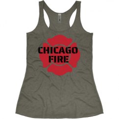 Ladies Slim Fit Super Soft Racerback Triblend Tank