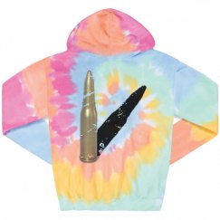 Unisex Tie-Dye Fleece Hoodie