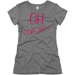 Ladies Slim Fit Super Soft Triblend Tee