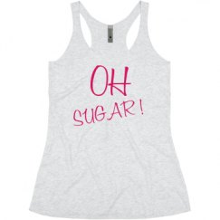 Ladies Slim Fit Super Soft Racerback Triblend Tank