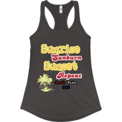 Ladies Slim Fit Racerback Tank Top