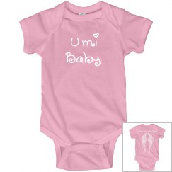 Umi Baby Mommy's Little Angel Onesie
