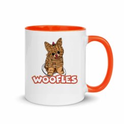 11oz Ceramic Mug with Color Inside