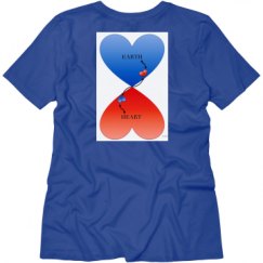 Ladies Relaxed Fit V-Neck Tee