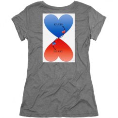 Ladies Slim Fit Super Soft Triblend Tee