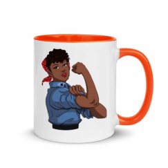 11oz Ceramic Mug with Color Inside