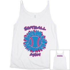 Softball Mom Tank Plus