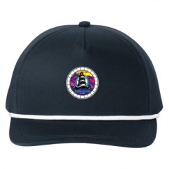 Snapback Five-Panel Rope Hat