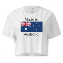 Ladies Festival Cali Crop Top Tee