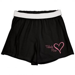 Black Cheer Shorts