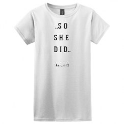 Ladies Basic Softstyle Tee