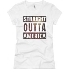 Ladies Slim Fit Basic Promo Jersey Tee