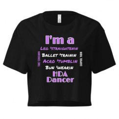 Ladies Festival Cali Crop Top Tee