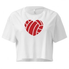 Ladies Festival Cali Crop Top Tee