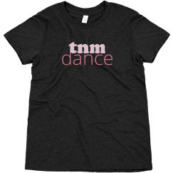 Youth Short Sleeved Ombré TNM Dance Tee - BK/LTPK/PK