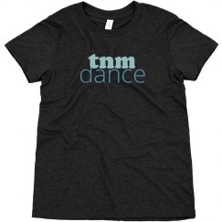 Youth Short Sleeved Ombré TNM Dance Tee - BK/PSTBU/LTBU