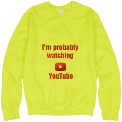 Unisex Neon Crewneck Sweatshirt