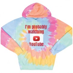 Unisex Tie-Dye Fleece Hoodie