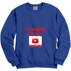 Unisex Film and Foil Crewneck Sweatshirt