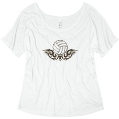 Ladies Flowy Slouchy Tee