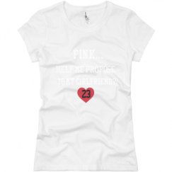 Ladies Slim Fit Basic Promo Jersey Tee