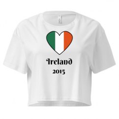 Ladies Festival Cali Crop Top Tee