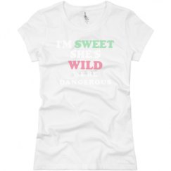 Ladies Slim Fit Basic Promo Jersey Tee