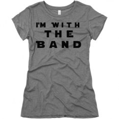 Ladies Slim Fit Super Soft Triblend Tee