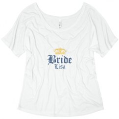 Ladies Flowy Slouchy Tee