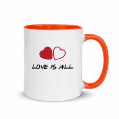 11oz Ceramic Mug with Color Inside