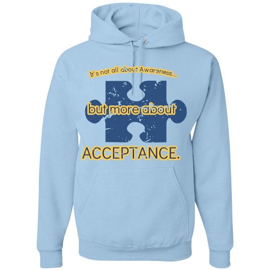 ACCEPTANCE heart hoodie