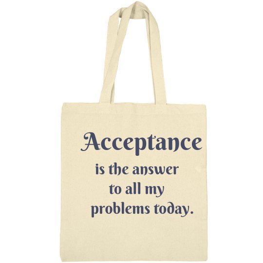 Acceptance Tote Bag