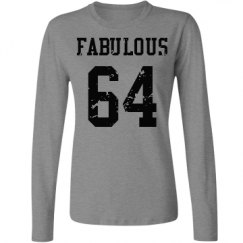 Ladies Relaxed Fit Basic Long Sleeve Tee