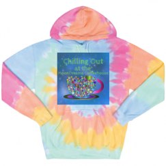 Unisex Tie-Dye Fleece Hoodie