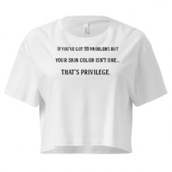 Ladies Festival Cali Crop Top Tee